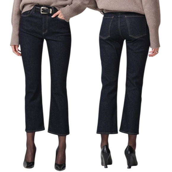 Citizens Of Humanity Denim - Citizens of Humanity Isola Cropped Boot Jeans Size 23 Solace Indigo Wash NWT NEW